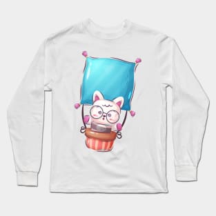 Funny Kitten Concept Art Long Sleeve T-Shirt